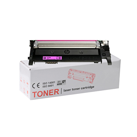 HP Color Laser 150nw-HP 117A Uyumlu Kırmızı Muadil Toner Chipsiz